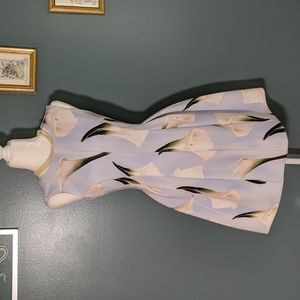 Calvin Klein Darted Scuba Knit Skater Dress